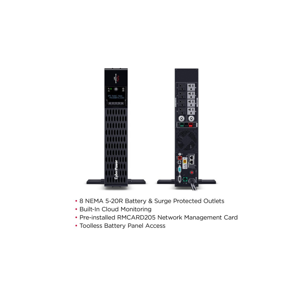 PR2200RTXL2UCN CyberPower Smart App Sinewave UPS