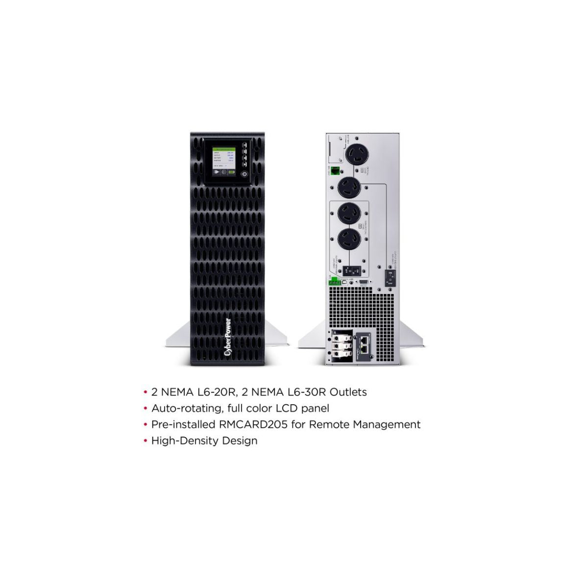 OL6KRTHDL CyberPower Smart App Online UPS 6000VA Rack/Tower (OL6KRTHDL)