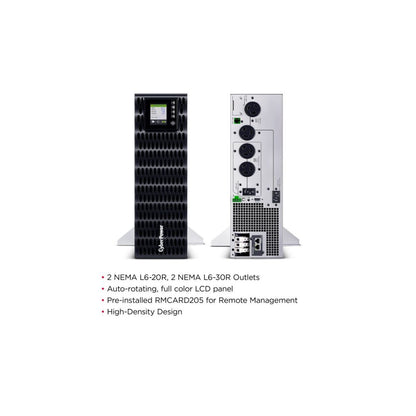 OL6KRTHDL CyberPower Smart App Online UPS 6000VA Rack/Tower (OL6KRTHDL)