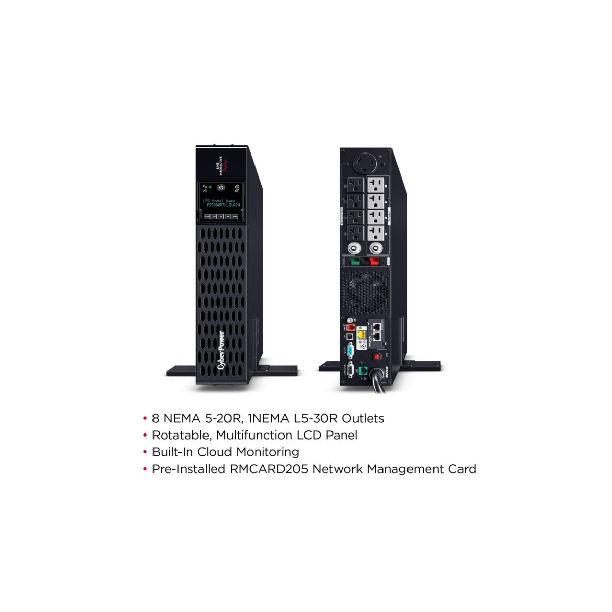 PR3000RTXL2UACN CyberPower Smart App Sinewave UPS