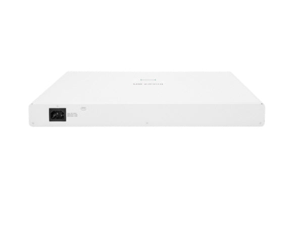 White range hood on a white background