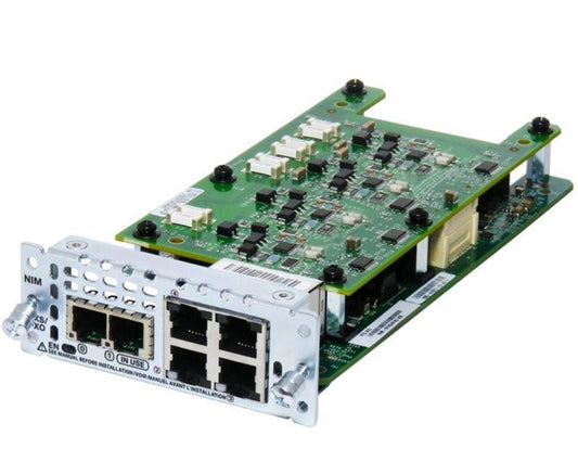 Cisco 4th Gen Network Interface Voice/Fax Module for Cisco 4451-X NIM-2FXS/4FXO=