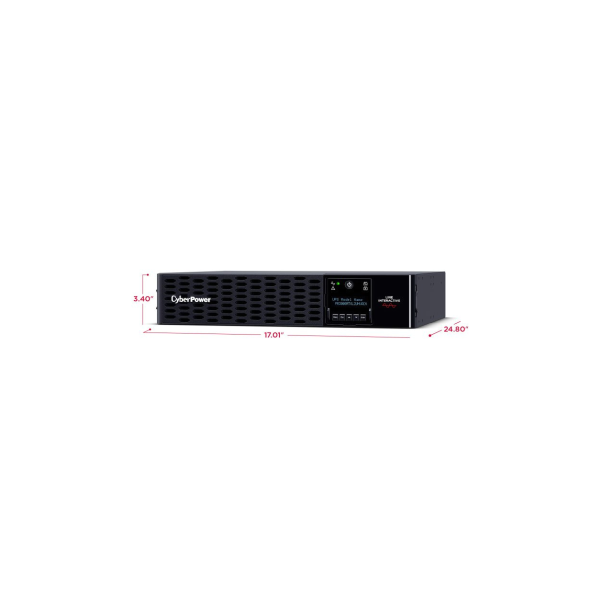 PR3000RTXL2UHVACN CyberPower Smart App Sinewave UPS