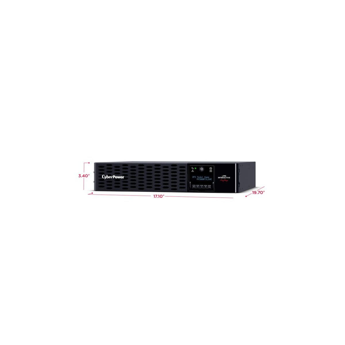 PR3000RTXL2UCN CyberPower Smart App Sinewave UPS