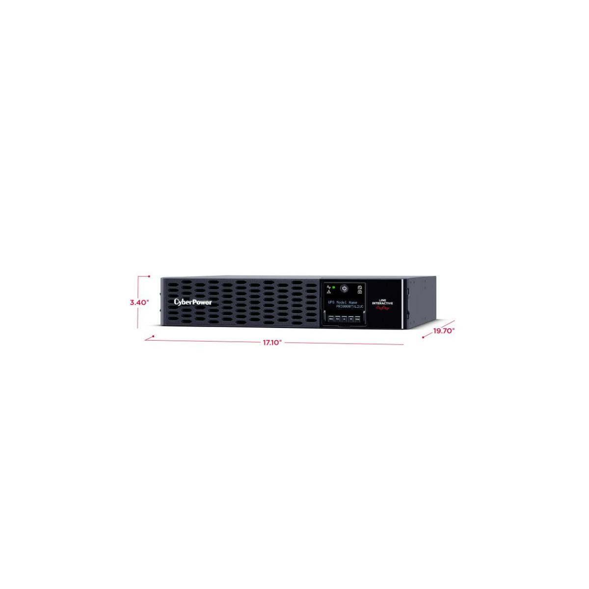 PR3000RTXL2UC CyberPower Smart App Sinewave UPS