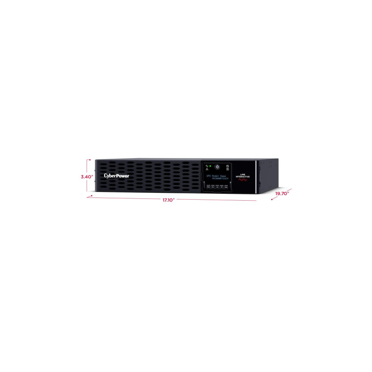 PR3000RT2UCN CyberPower Smart App Sinewave UPS