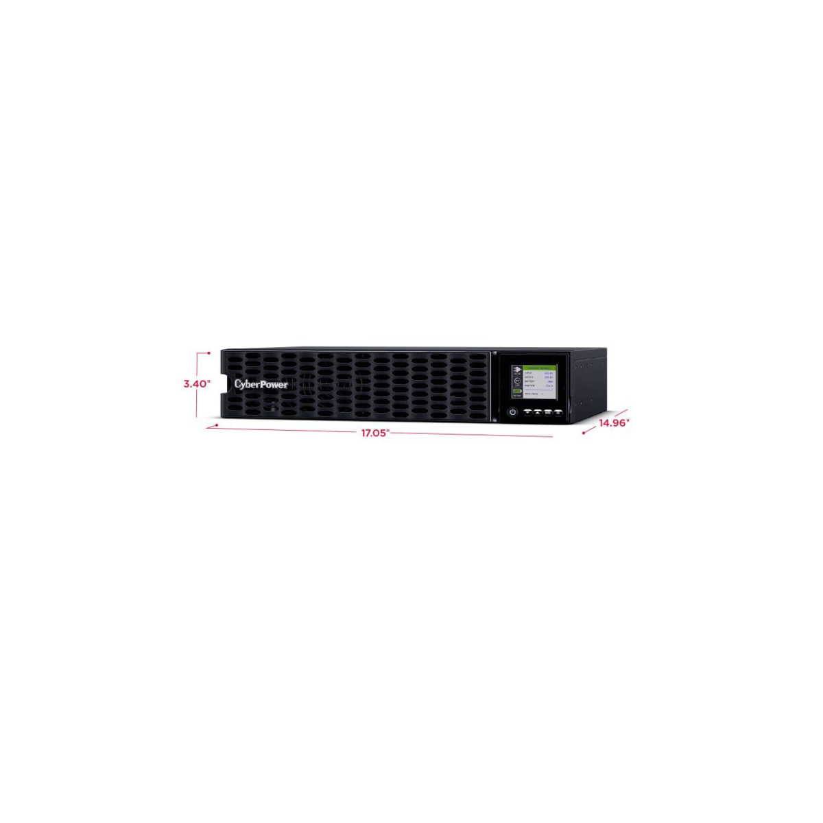 OL1K5RTHD CyberPower Smart App Online UPS 1500VA Rack/Tower