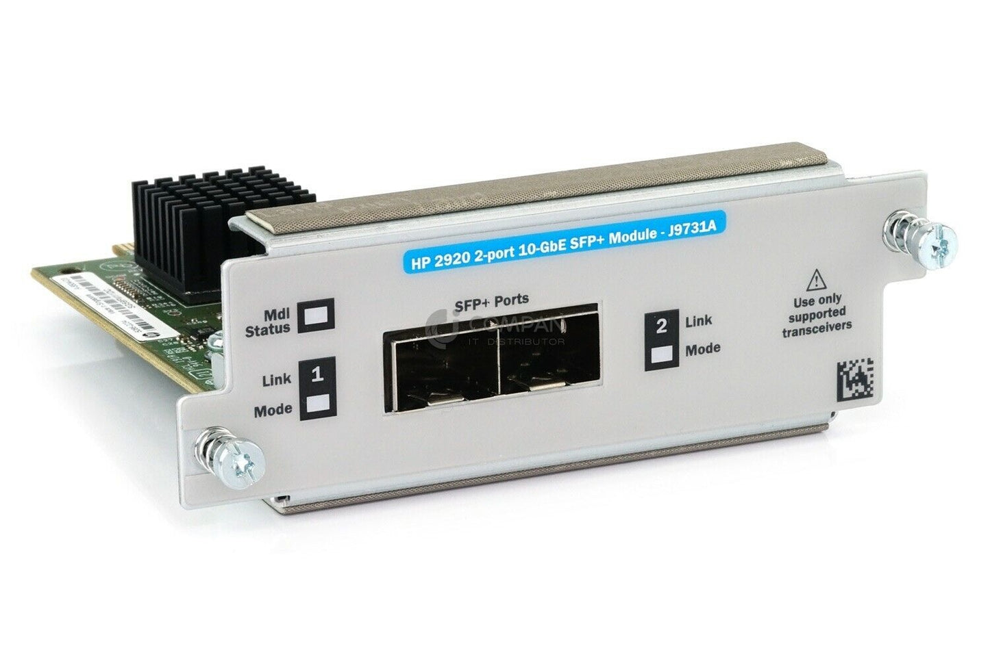 HPE 2920 2-Port 10GbE SFP+ Expansion Module J9731A