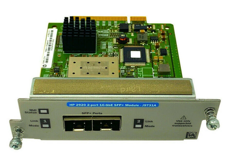 HPE 2920 2-Port 10GbE SFP+ Expansion Module J9731A