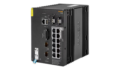 HPE Aruba Networking 4100i 12p 1GbE PoE DIN-Mount Switch – JL817A