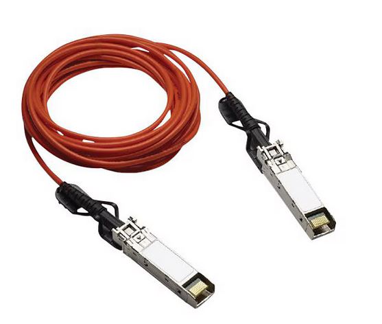 HPE Aruba Networking 10G SFP+-to-SFP+ 1 m Direct Attach Copper Cable J9281D
