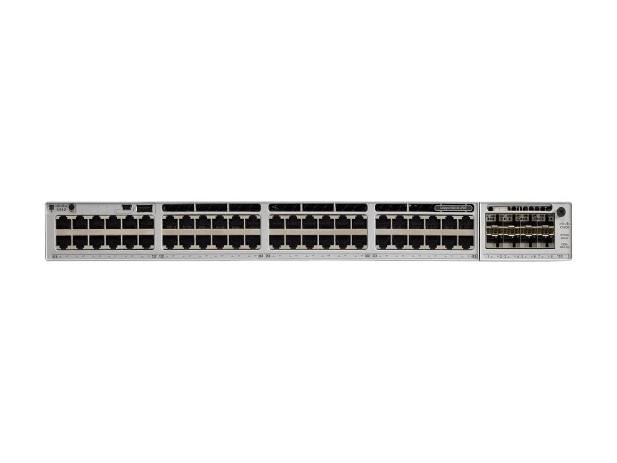C9300-48UN-E Cisco Catalyst 9300 Series 48-Port Multigigabit UPOE Layer 3 Managed Switch | Network Essentials