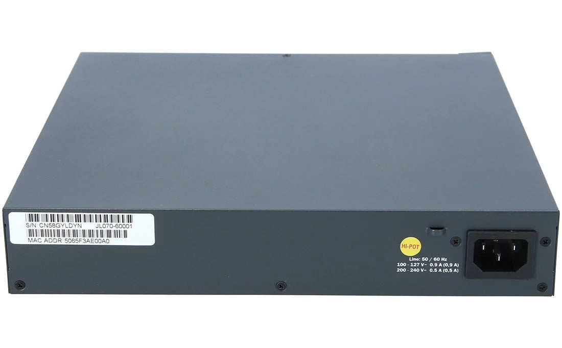 HPE Aruba 2530-8-PoE+ Internal Power Supply Switch JL070A#ABA