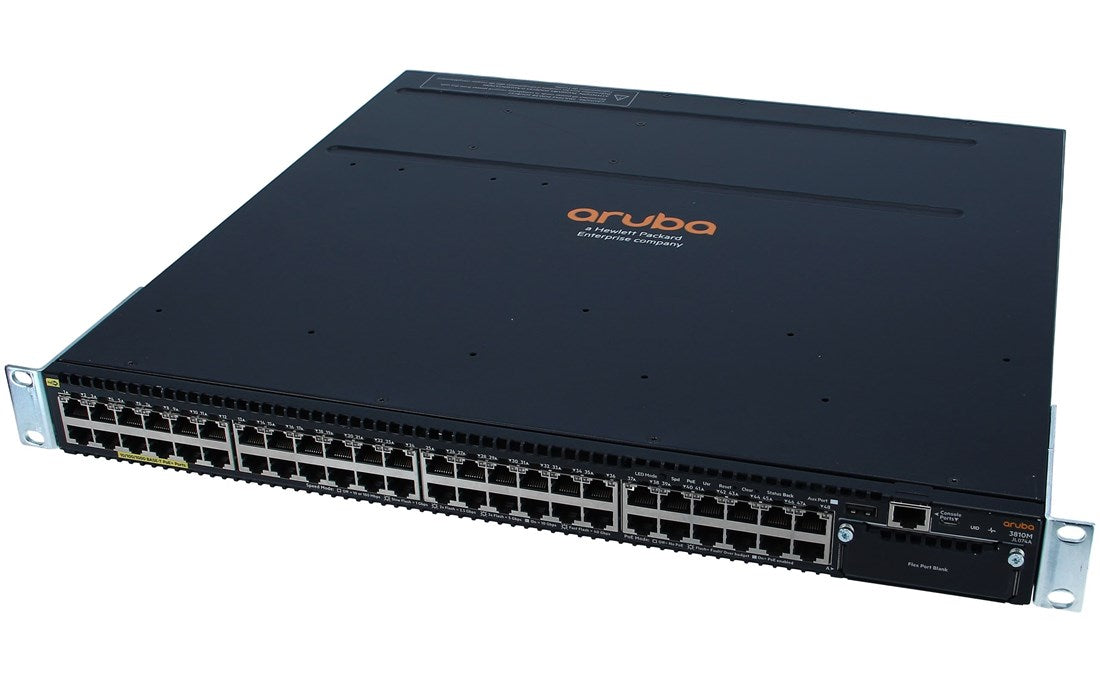 HPE Aruba 3810M 48G PoE+ 1-slot 48-Port Managed Switch JL074A