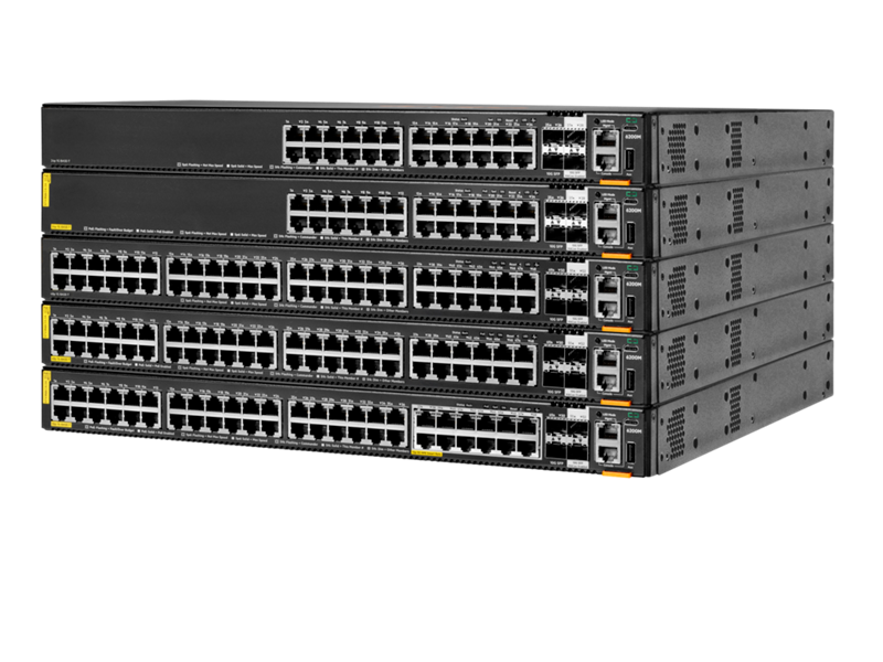 HPE Aruba Networking CX 6200M 36G 12SR5 Class6 PoE 4SFP Switch – R8Q71A