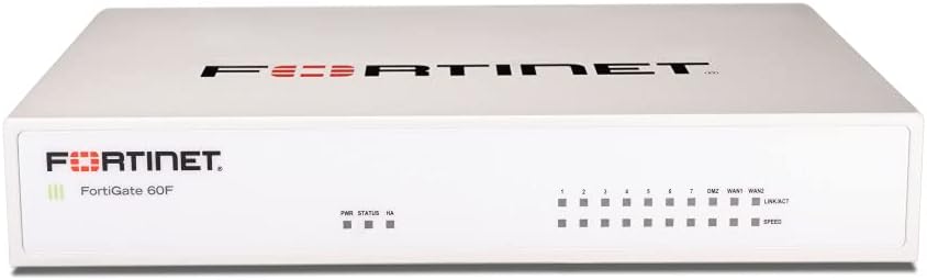 Fortinet FortiGate 60F FG-60F-BDL-950-60 – Hardware + 5-Year FortiCare Premium & FortiGuard Unified Threat Protection (UTP)