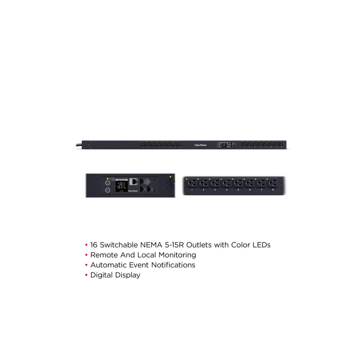 PDU41116 CyberPower Switched PDU