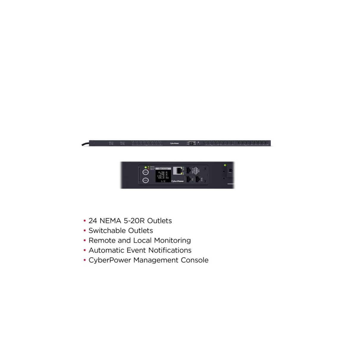 PDU41102 CyberPower Switched Power Distribution Unit