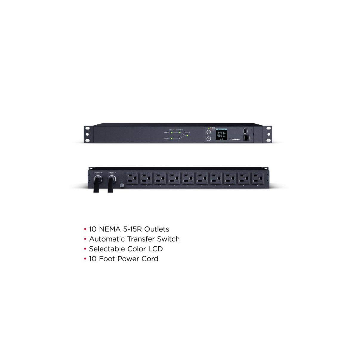 PDU24001 CyberPower Metered ATS PDU