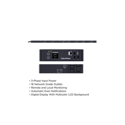 CyberPower Monitored Series PDU33110 Power Distribution Unit