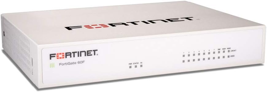 Fortinet FortiWiFi 60F – FWF-60F-E-BDL-950-12 – Hardware + 1-Year FortiCare Premium & FortiGuard Unified Threat Protection (UTP)
