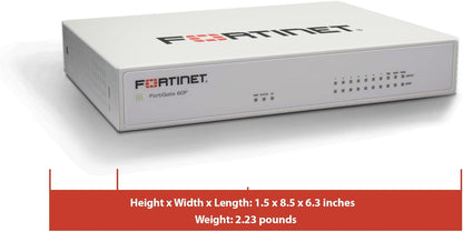 Fortinet FortiGate 60F FG-60F-BDL-950-60 – Hardware + 5-Year FortiCare Premium & FortiGuard Unified Threat Protection (UTP)