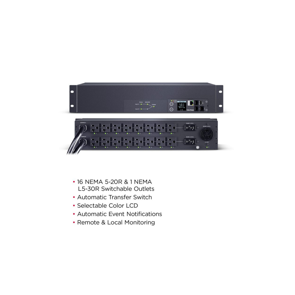 PDU44003 CyberPower Switched ATS PDU