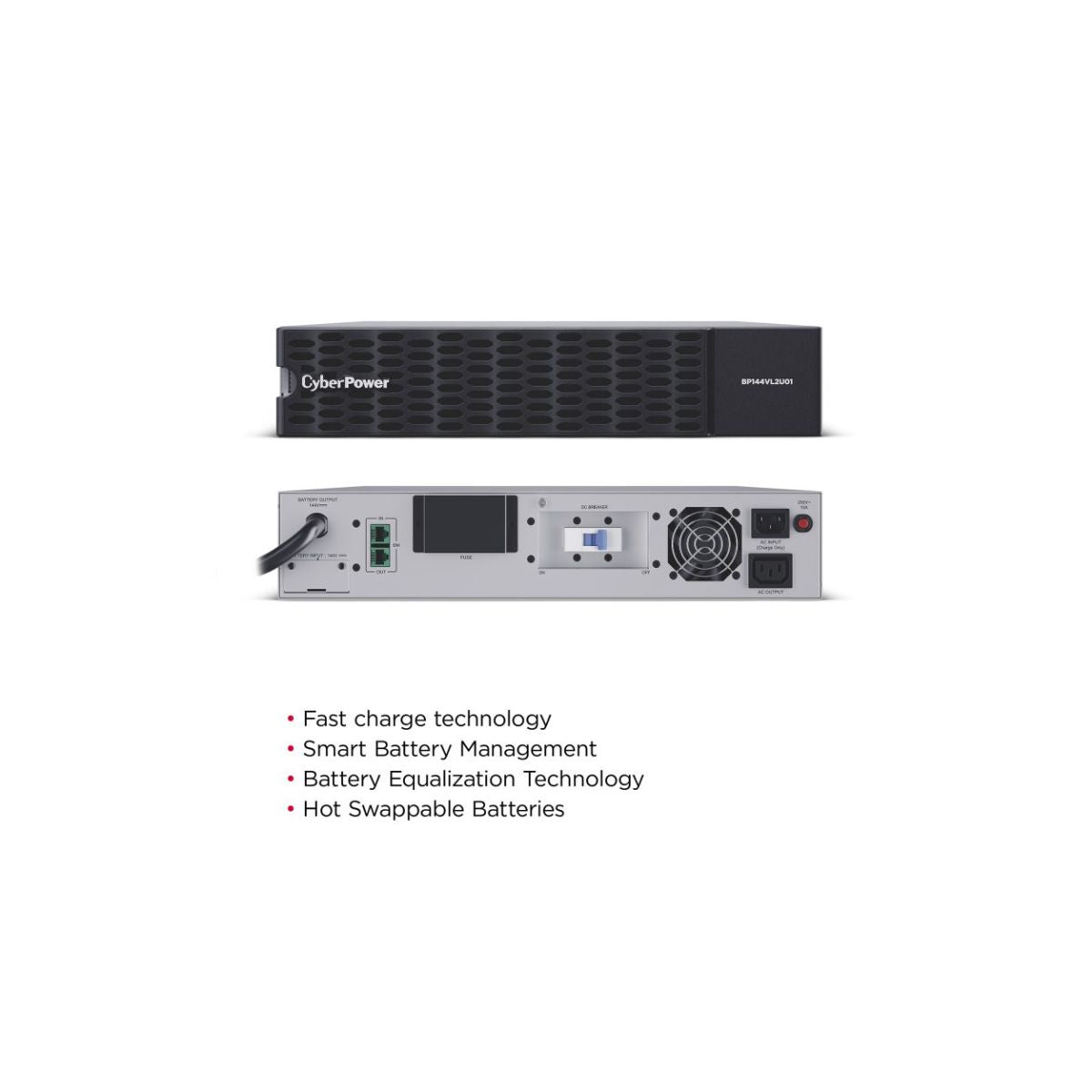 BP192VL2U01 CyberPower Extended Battery Module 2U Rack/Tower