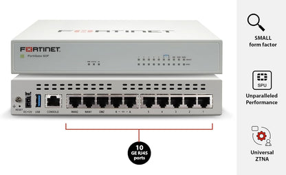 Fortinet FortiGate 60F FG-60F-BDL-950-60 – Hardware + 5-Year FortiCare Premium & FortiGuard Unified Threat Protection (UTP)