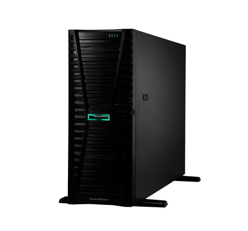 Black server tower