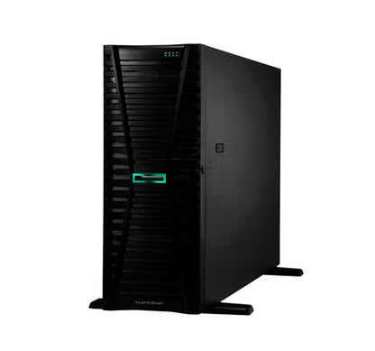 Black server tower