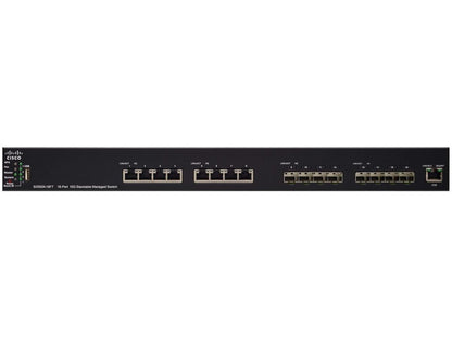 Cisco SX550X-16FT 16-Port 10G Stackable Managed Switch SX550X-16FT-K9
