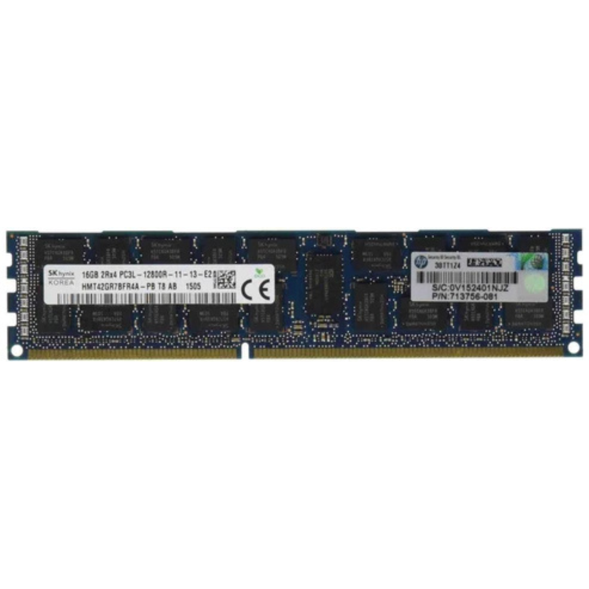 HP 16GB (1x16GB) Dual Rank DDR3 SmartMemory Kit – 713985-B21