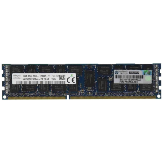 HP 16GB (1x16GB) Dual Rank DDR3 SmartMemory Kit – 713985-B21