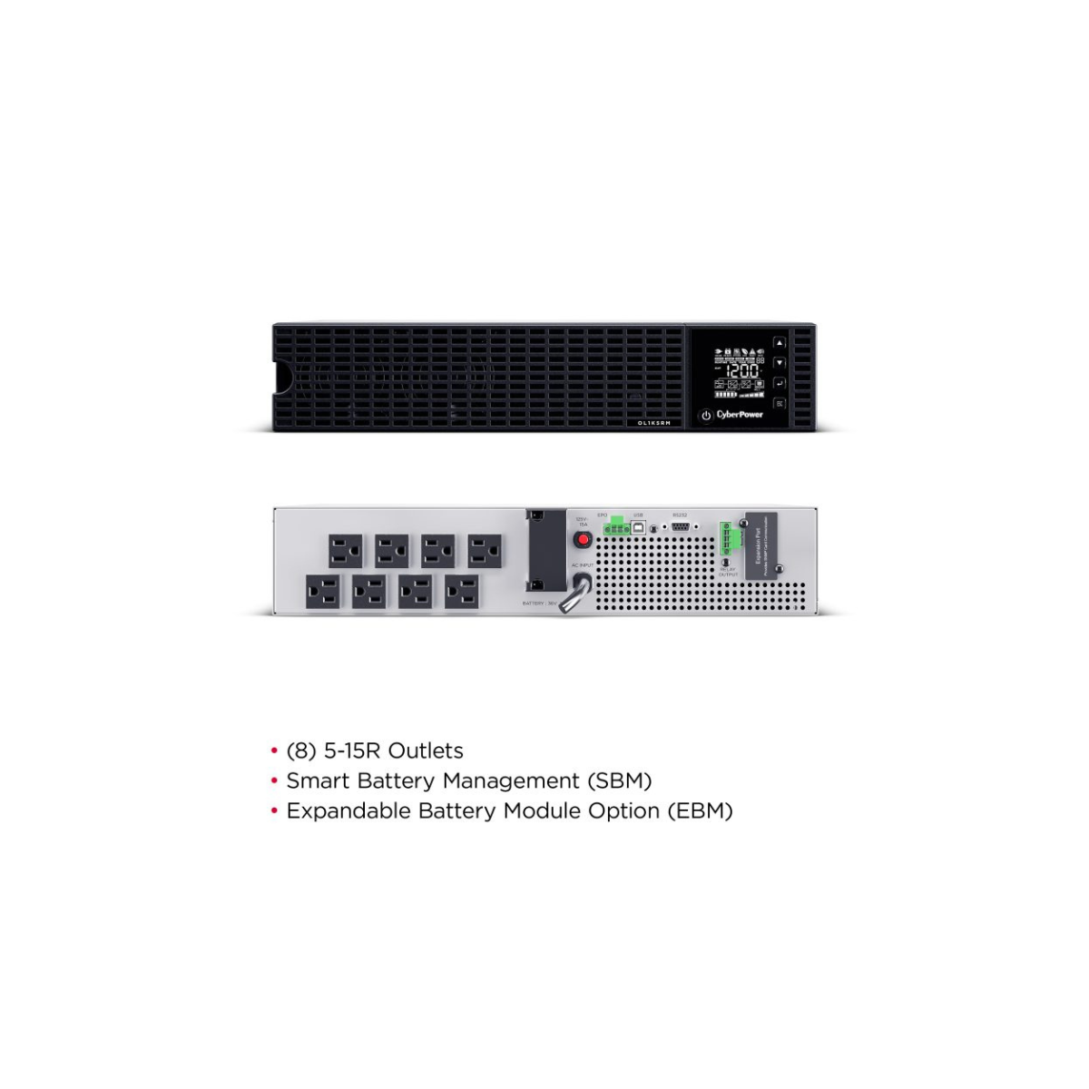 OL1K5RM CyberPower Essential Online UPS