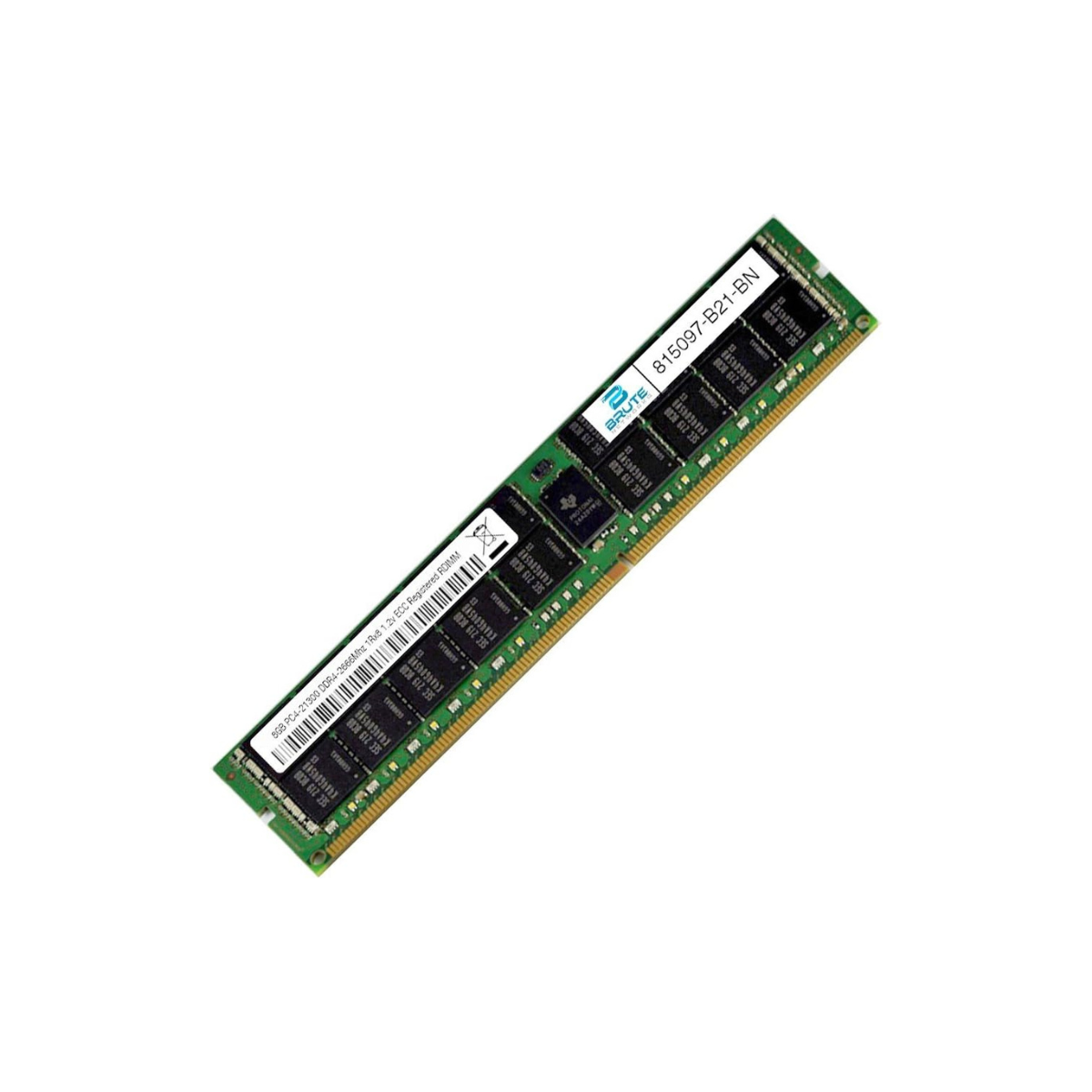 HPE SmartMemory 8GB Single Rank x8 DDR4-2666 ECC Registered Memory Kit – 815097-B21