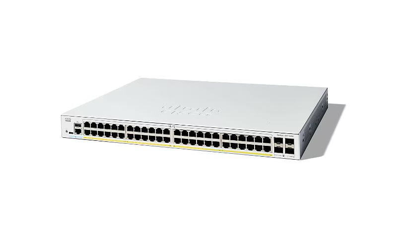 Cisco Catalyst 1200 48-Port PoE+ Managed Switch – C1200-48P-4G