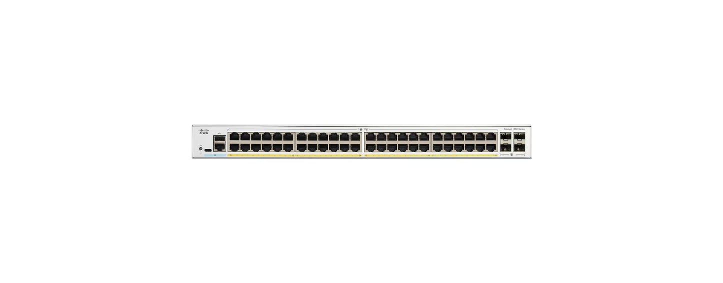 Cisco Catalyst 1200 48-Port PoE+ Managed Switch – C1200-48P-4G