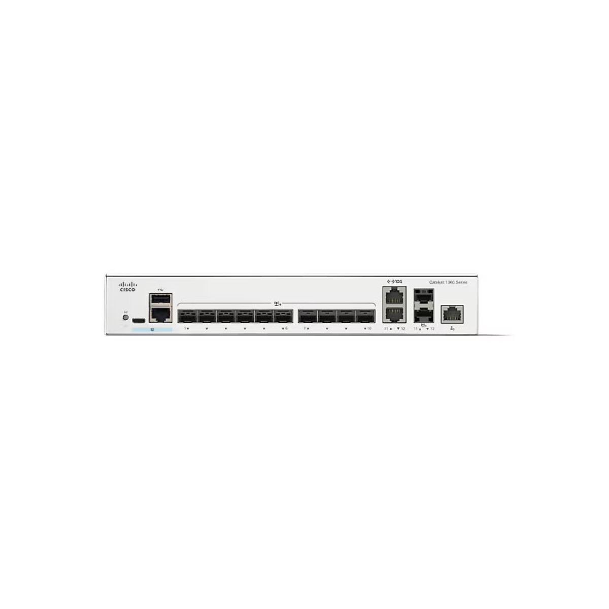 C1300-12XS Cisco Catalyst 1300-12XS Smart 12-Port Rack-Mount Switch