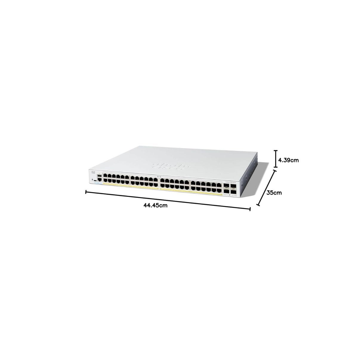 C1300-48P-4G Cisco Catalyst 48-Port Managed PoE+ Switch