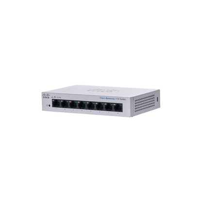 CBS110-8T-D-NA – Cisco Business 110 Series 8-Port Gigabit Ethernet Unmanaged Switch