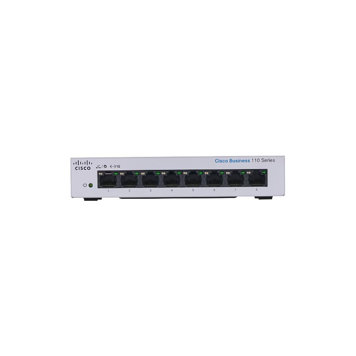CBS110-8T-D-NA – Cisco Business 110 Series 8-Port Gigabit Ethernet Unmanaged Switch
