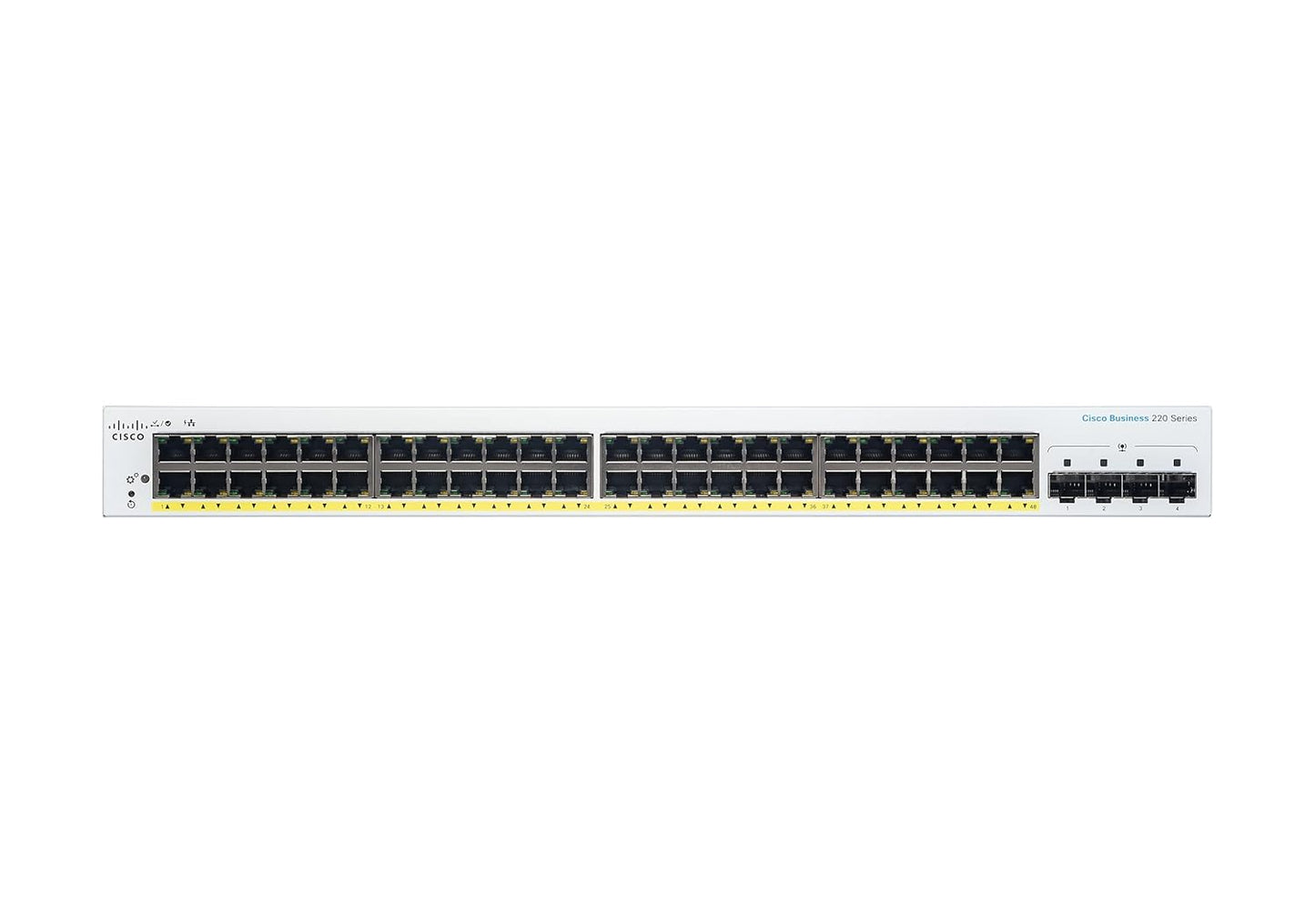 Cisco Business 220 Series 48-Port PoE+ Managed Switch – CBS220-48P-4G
