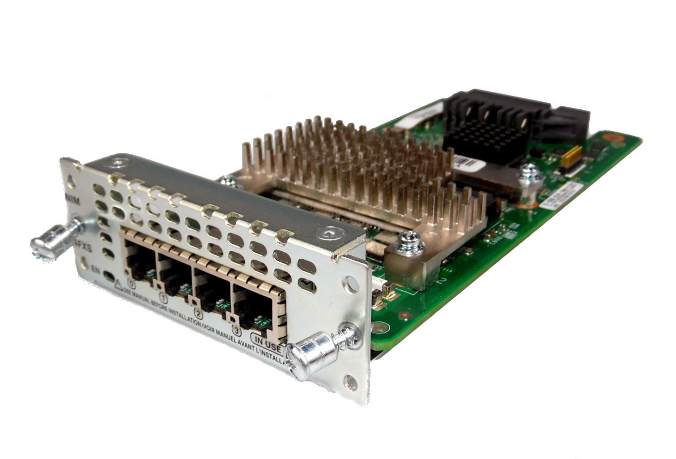 Cisco 4th Gen Voice/Fax Network Interface Module NIM-4FXS