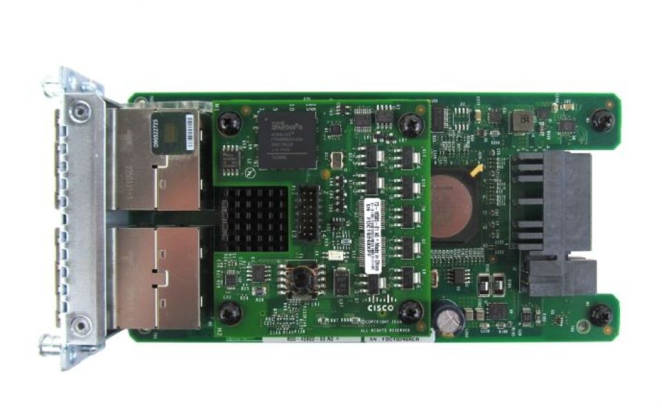 Cisco NIM-ES2-8-P 8-Port Layer 2 Gigabit EtherSwitch Network Interface Module