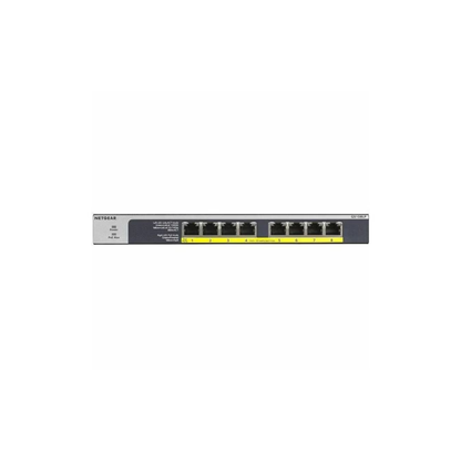 GS108LP-100NAS – NETGEAR 8-Port Gigabit Ethernet PoE+ Unmanaged Switch