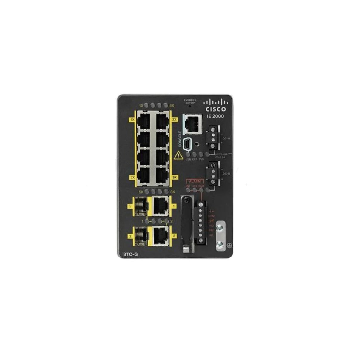 IE-2000-8TC-G-E Cisco Industrial Ethernet 2000 Managed Switch