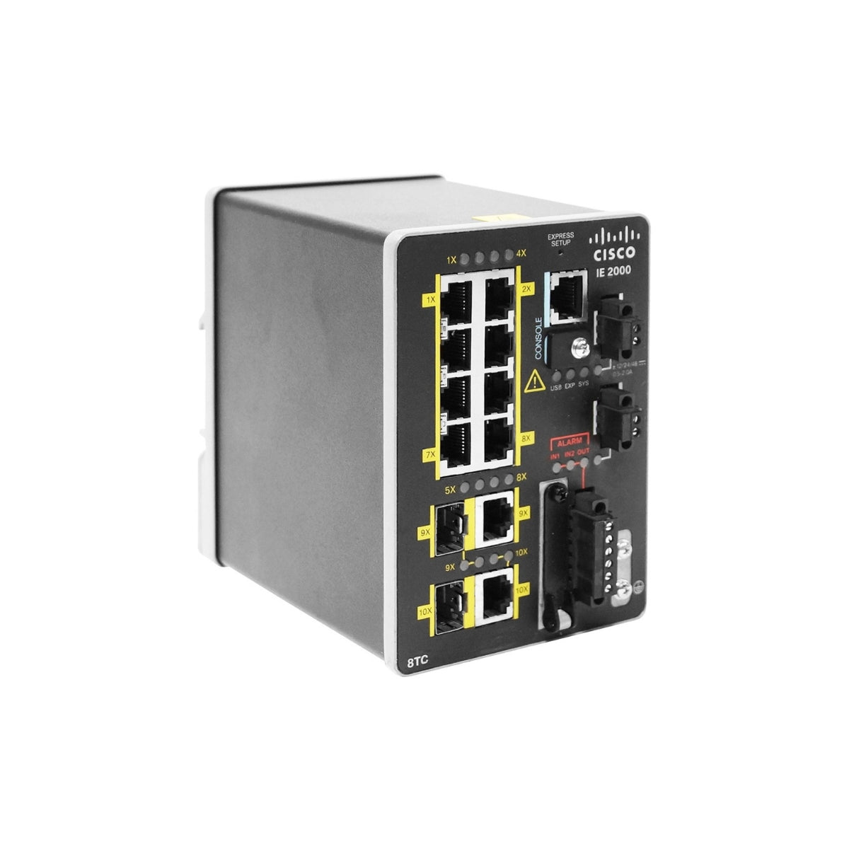 IE-2000-8TC-G-E Cisco Industrial Ethernet 2000 Managed Switch
