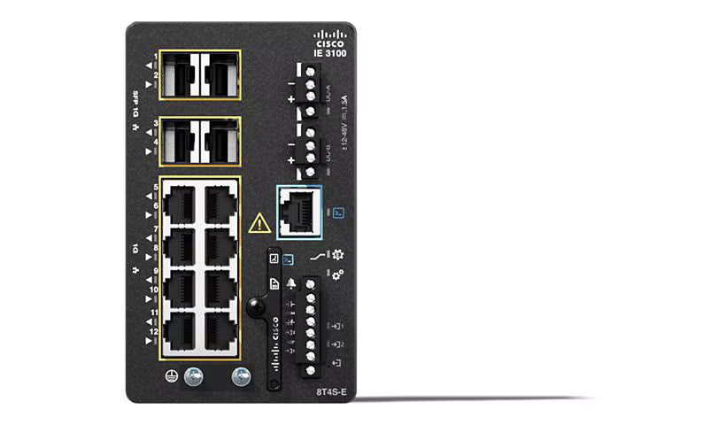 Cisco Catalyst IE-3100-8T4S-E Rugged Managed Switch