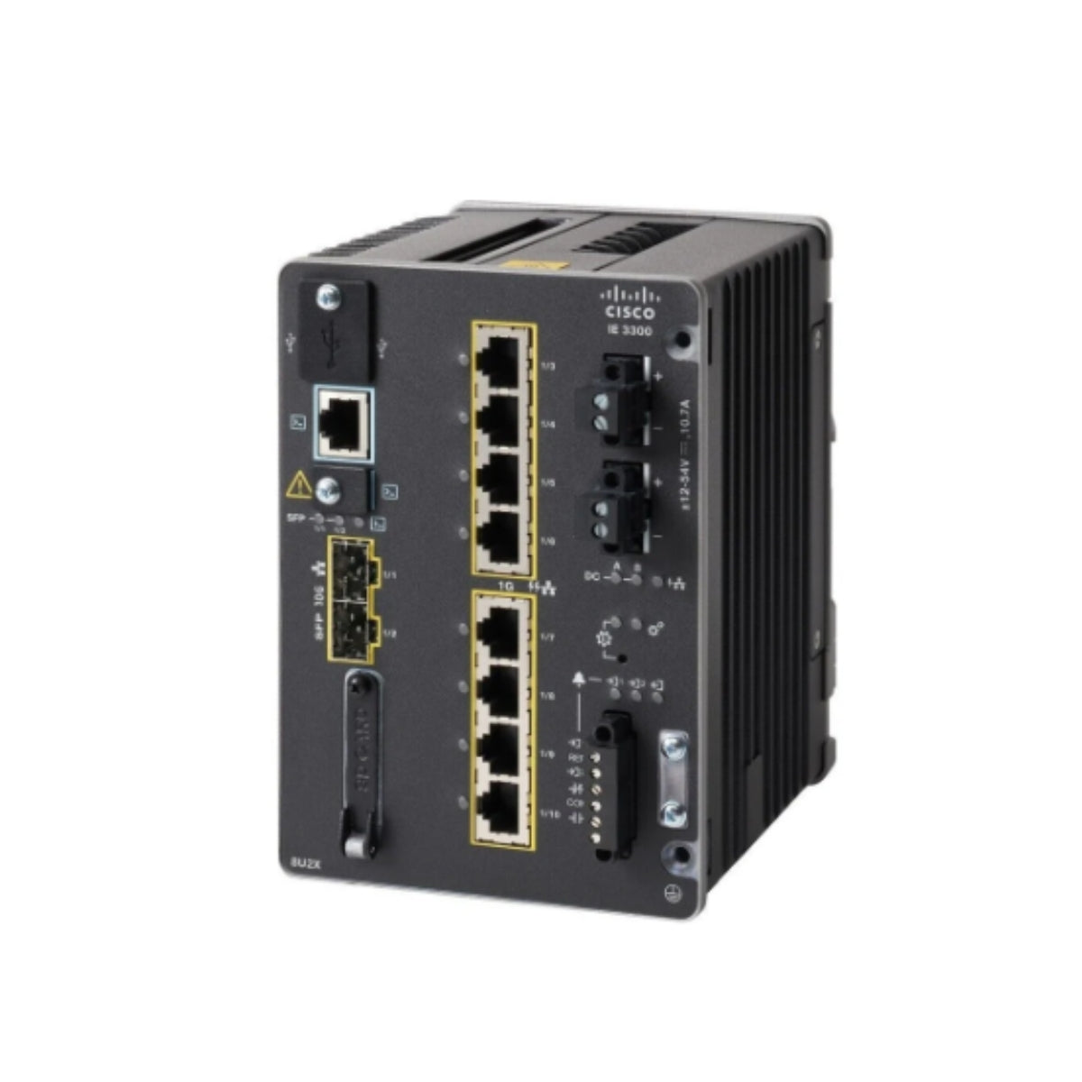 IE-3300-8T2X-A Cisco Catalyst IE3300 Rugged Managed Switch
